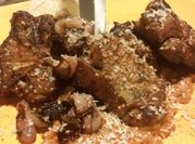 A picture of lamb bones