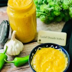A picture of Sweet & sour Raw mango Chutney.