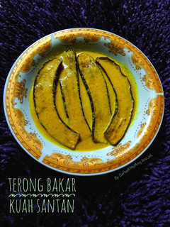 Foto resep Terong Bakar Kuah Santan