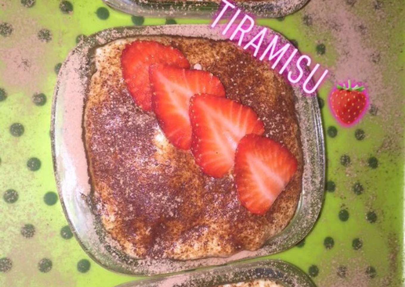 🍓Tiramisu fraises 🍓