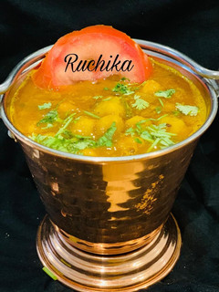 A picture of Punjabi Chhole.