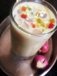 வெங்காய கஸ்டட் மில்க் (Onion Custard Milk Recipe in Tamil) செய்முறை முக்கிய புகைப்படம்