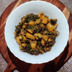 A picture of PALAK ALOO SABZI...