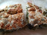 Tortilla con pencas de acelga