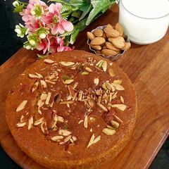 A picture of Hot milk cake.