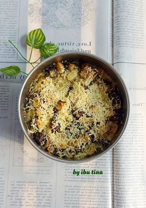 Foto resep Puding Roti Tawar Panggang