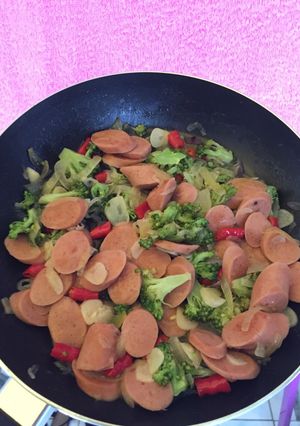 Foto resep Tumis Brokoli Sosis