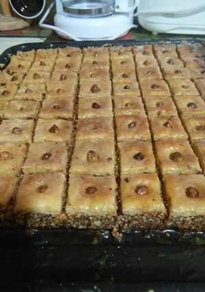 صورة لوصفة بقلاوة بعجينة الفيلو