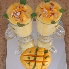 A picture of Mango lassi.