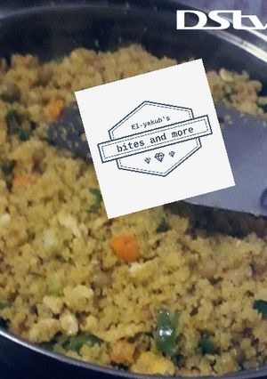 A picture of Chinese Stir fry couscous.