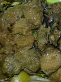 Semur daging dan baso