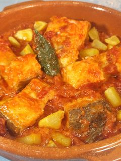 Una foto de Bacalao con Tomate