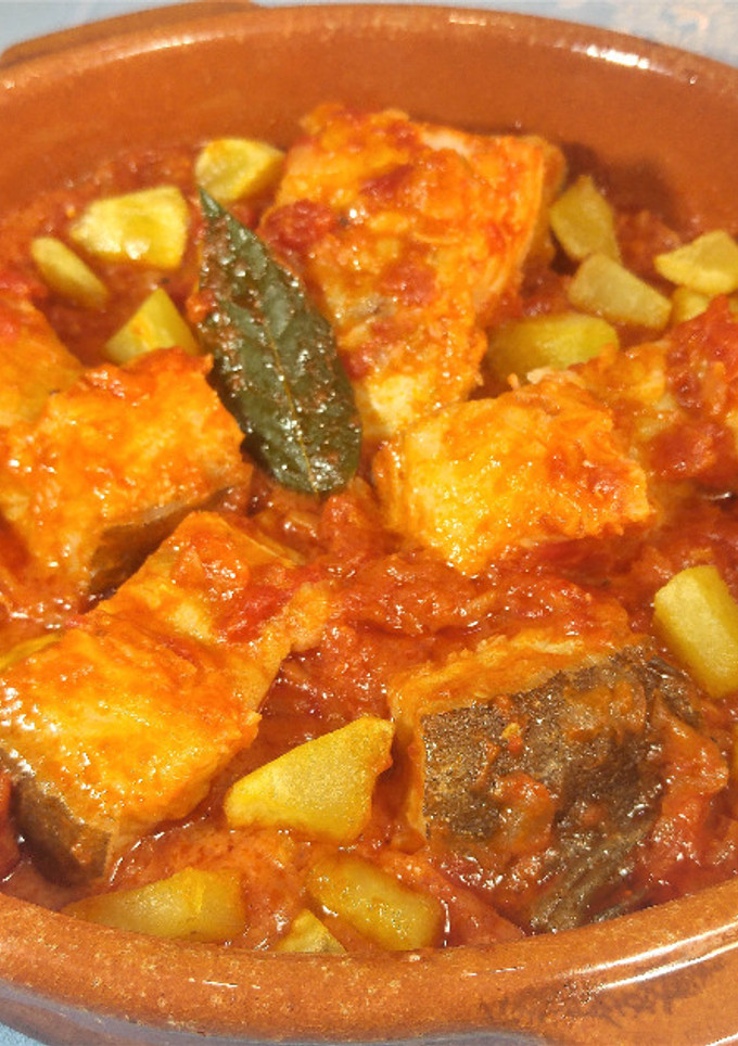 Una foto de Bacalao con Tomate
