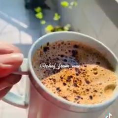 A picture of Hand Beaten Nutella fluffy Coffee.