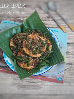 Foto resep Telur Ceplok Asam Manis Pedas