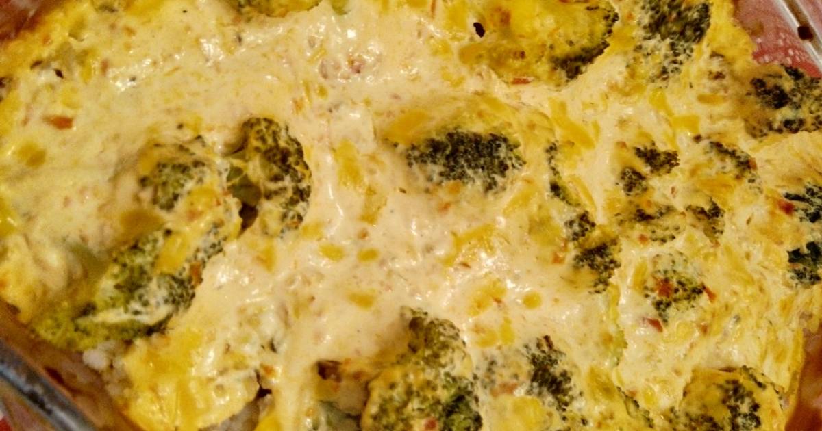 Brokkoli-Feta-Hack-Reis-Auflauf Rezept von Dorothee - Cookpad