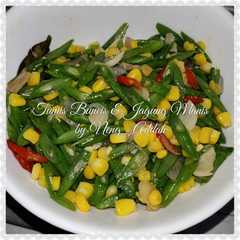 TUMIS BUNCIS & JAGUNG MANIS রেসিপির প্রধান ছবি