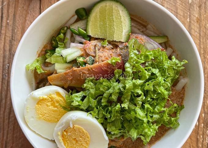 Recipe: Appetizing Laksa Utara