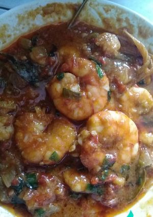 Foto resep Udang Lobster kupas saos tiram