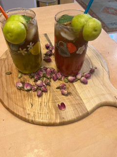 عکسی از دستور شربت با کاسنی
