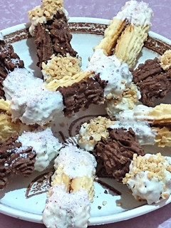 صورة لوصفة بوتي فور بالشكلاطة البيضاء 🥜🥥
