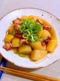 Polpo in umido con patate alla giapponese 🐙