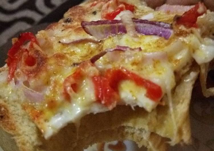 Recipe of Quick Bread pizza