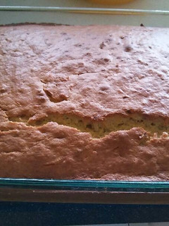 Una foto de Pan de plátano y coco rallado