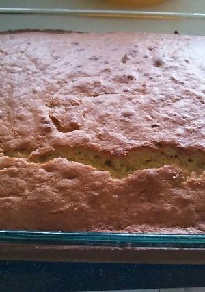 Una foto de Pan de plátano y coco rallado