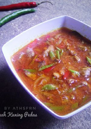 Foto resep Hati Ampela Kuah Kuning Pedas