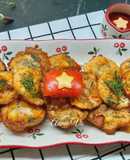 Trứng chiên bắp thì là