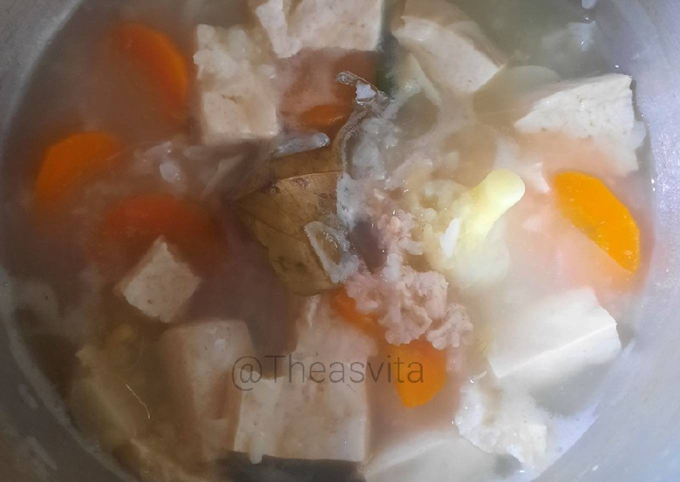 MPASI Sup Dada Ayam Kampung Cincang dan Tahu Kol