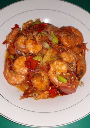 Foto resep Udang sambel pecak