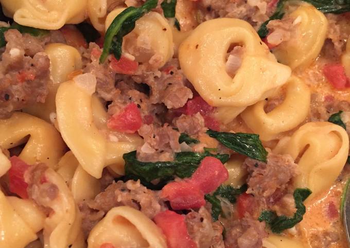 Steps to Make Any-night-of-the-week Italian Sausage Tortellini