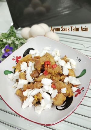Foto resep Ayam Saus Telur Asin