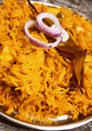 A picture of Cooker veg Biryani.