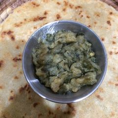 A picture of شلجم پالک.
