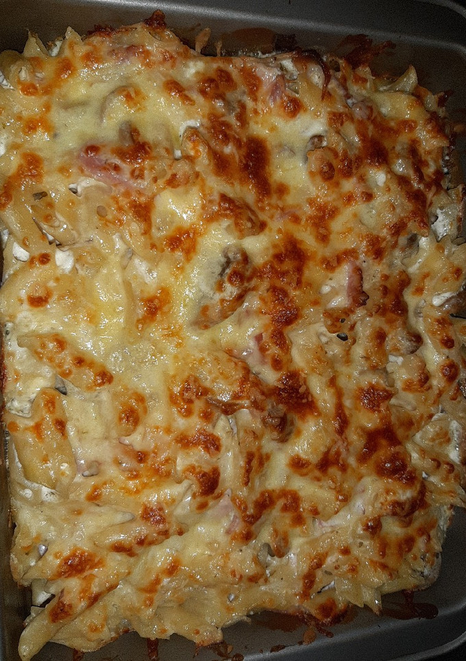 Una foto de 🍝Macarrones gratinados🧀