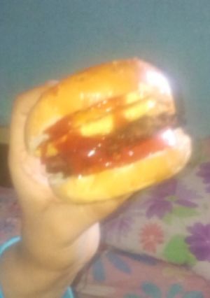 صورة لوصفة برجر بيتي 😋😋😋