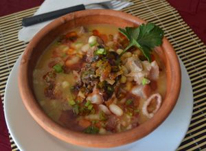 Una foto de Locro de campo