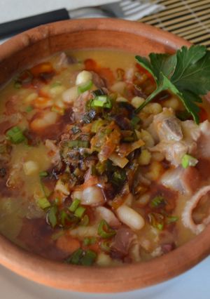 Una foto de Locro de campo