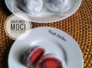 Foto resep Daifuku-Mochi Chocolate Strawbery