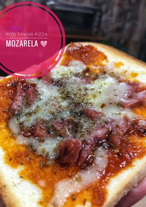 Foto resep Pizza Roti tawar Mozarella praktis❤️