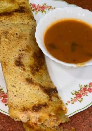 A picture of Cheese Dosa.