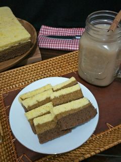 Foto resep Bolu Kukus Lapis Tiramisu
