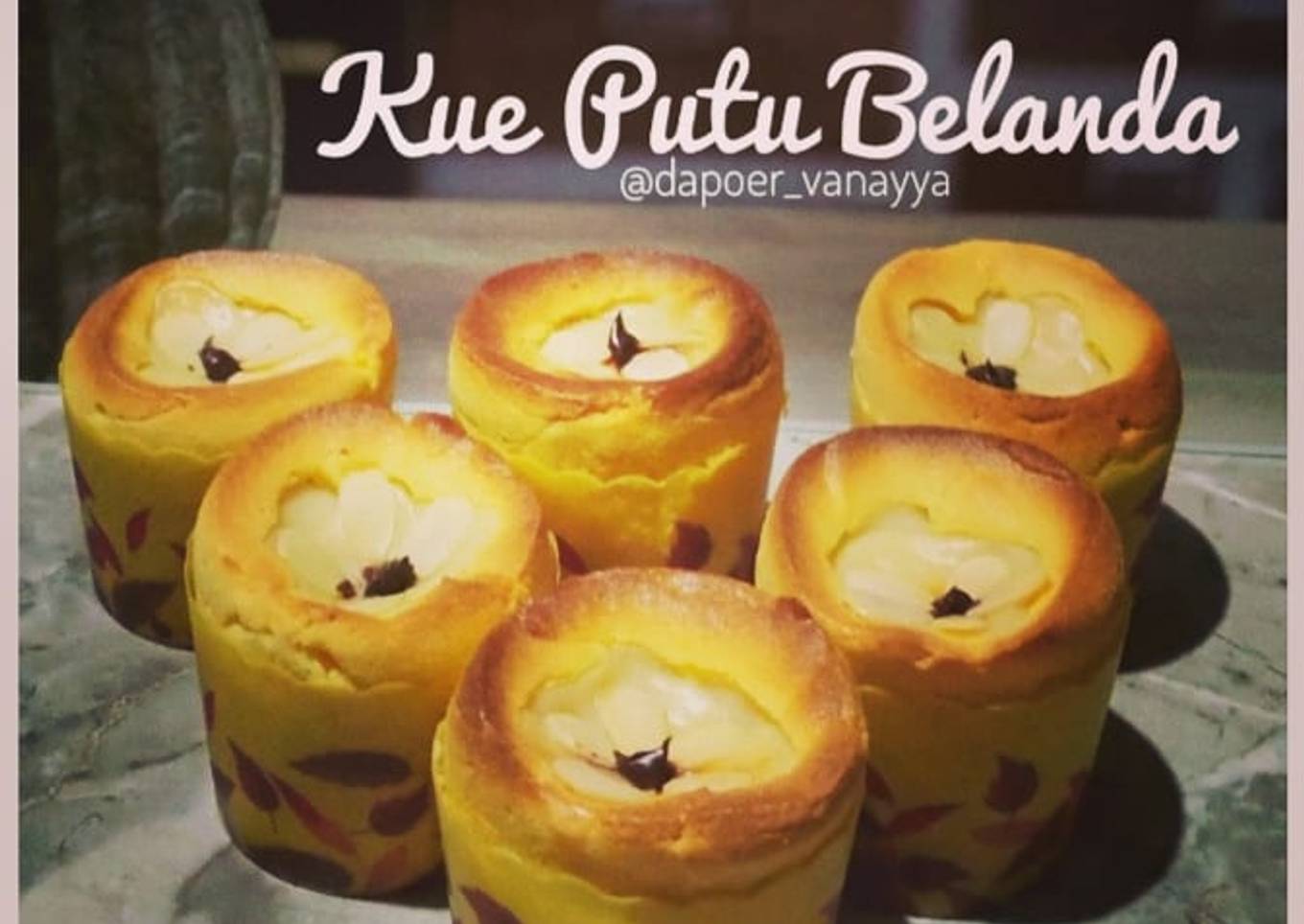 Kue Putu Belanda