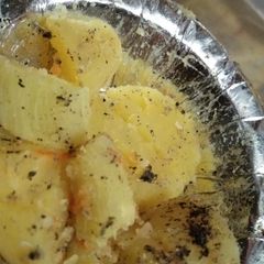 A picture of Sweet potato chaat.