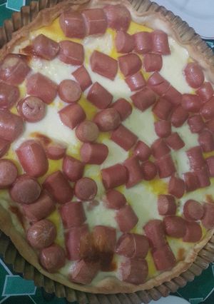 Una foto de Tarta de salchicas