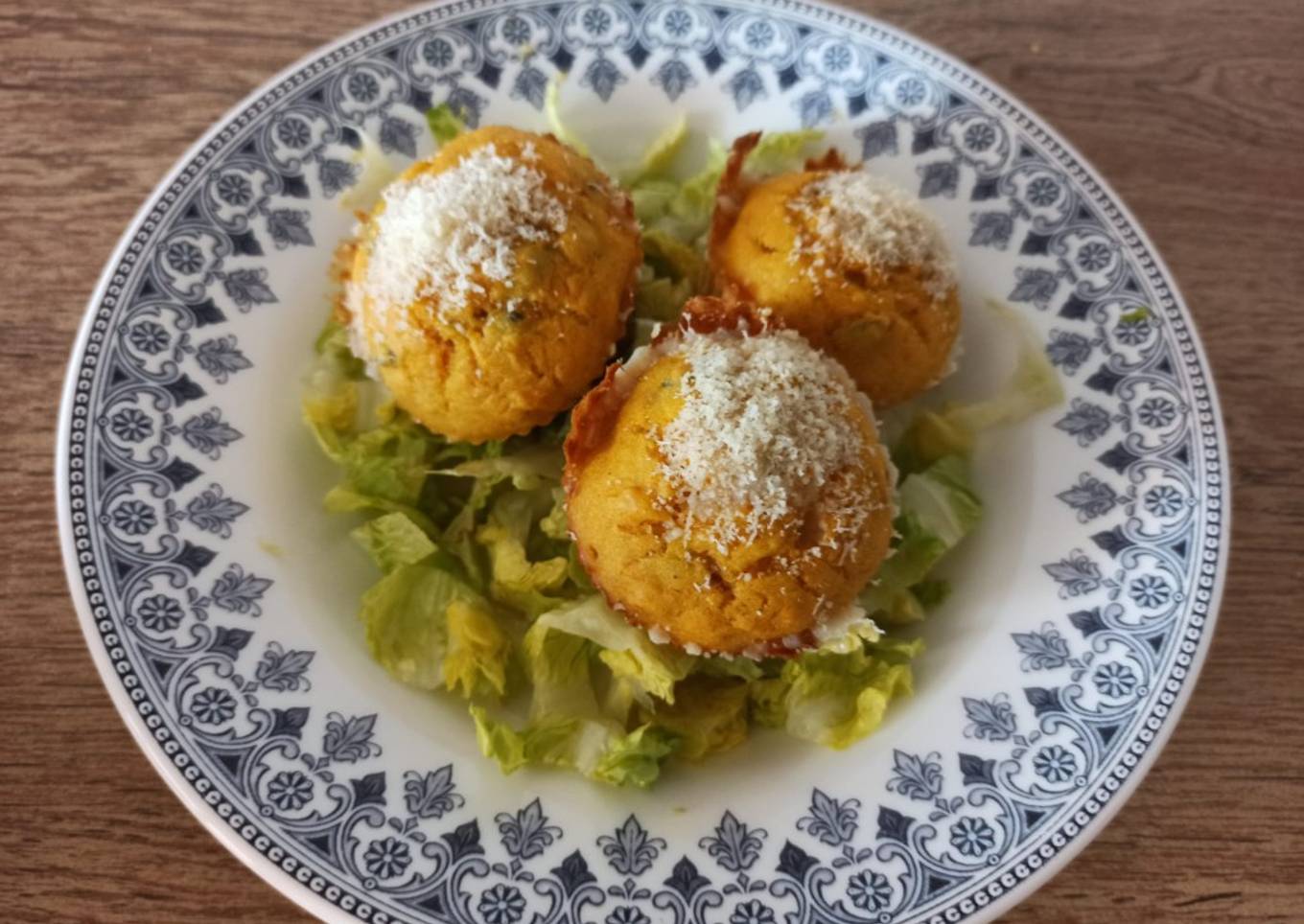 Muffins / Magdalenas de calabaza asada (BLW)