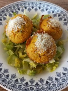 Una foto de Muffins / Magdalenas de calabaza asada (BLW)